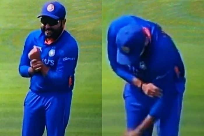 Watch: Rohit Sharma Quickly Fixes His Dislocated Shoulder During Second ODI Against England At Lord's
